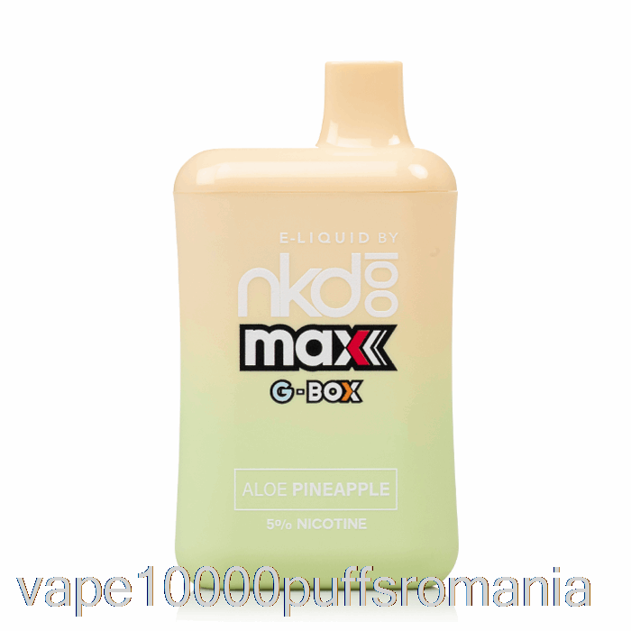 Vape Romania Gbox X Naked 100 5500 De Unică Folosință Aloe Ananas